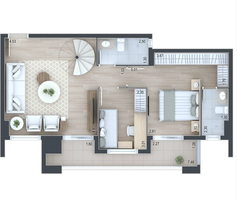 Apartamento, 2 quartos, 67 m² - Foto 7