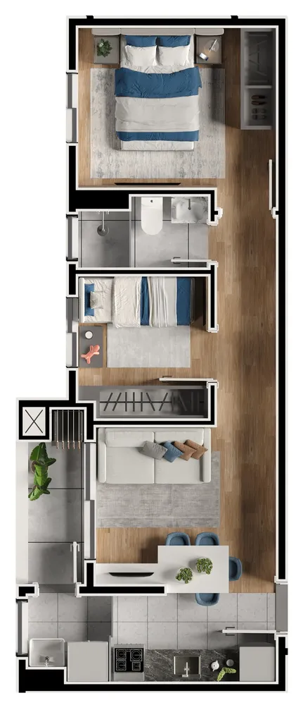 Cobertura, 3 quartos, 139 m² - Foto 14