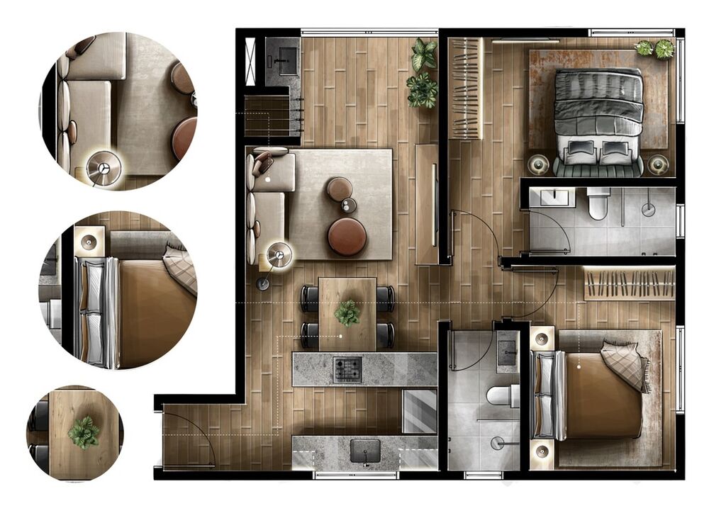 Apartamento, 2 quartos, 68 m² - Foto 15