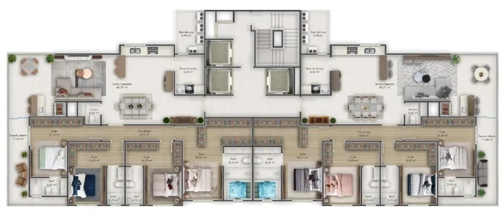 Apartamento, 4 quartos, 206 m² - Foto 11