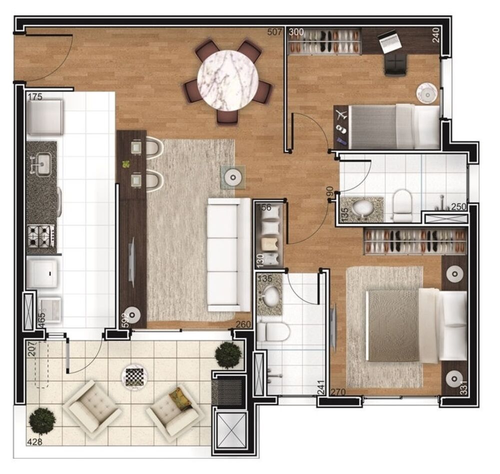 Cobertura à venda com 3 quartos, 108m² - Foto 8