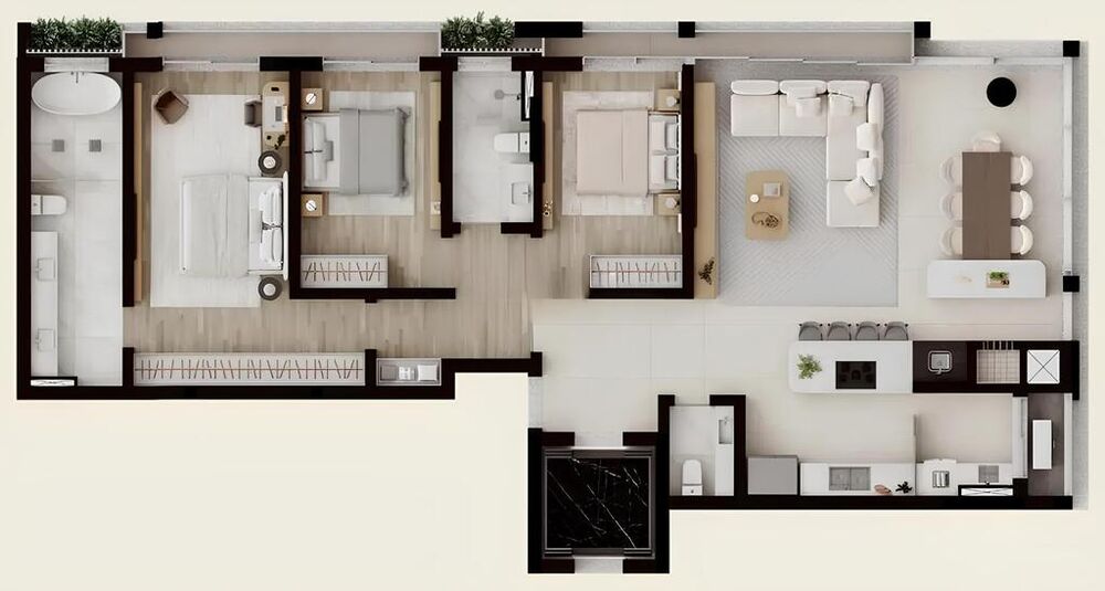 Cobertura, 4 quartos, 236 m² - Foto 5