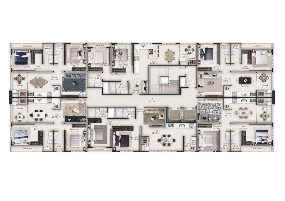Apartamento, 2 quartos, 65 m² - Foto 7