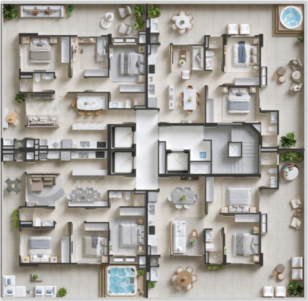 Apartamento, 2 quartos, 127 m² - Foto 2