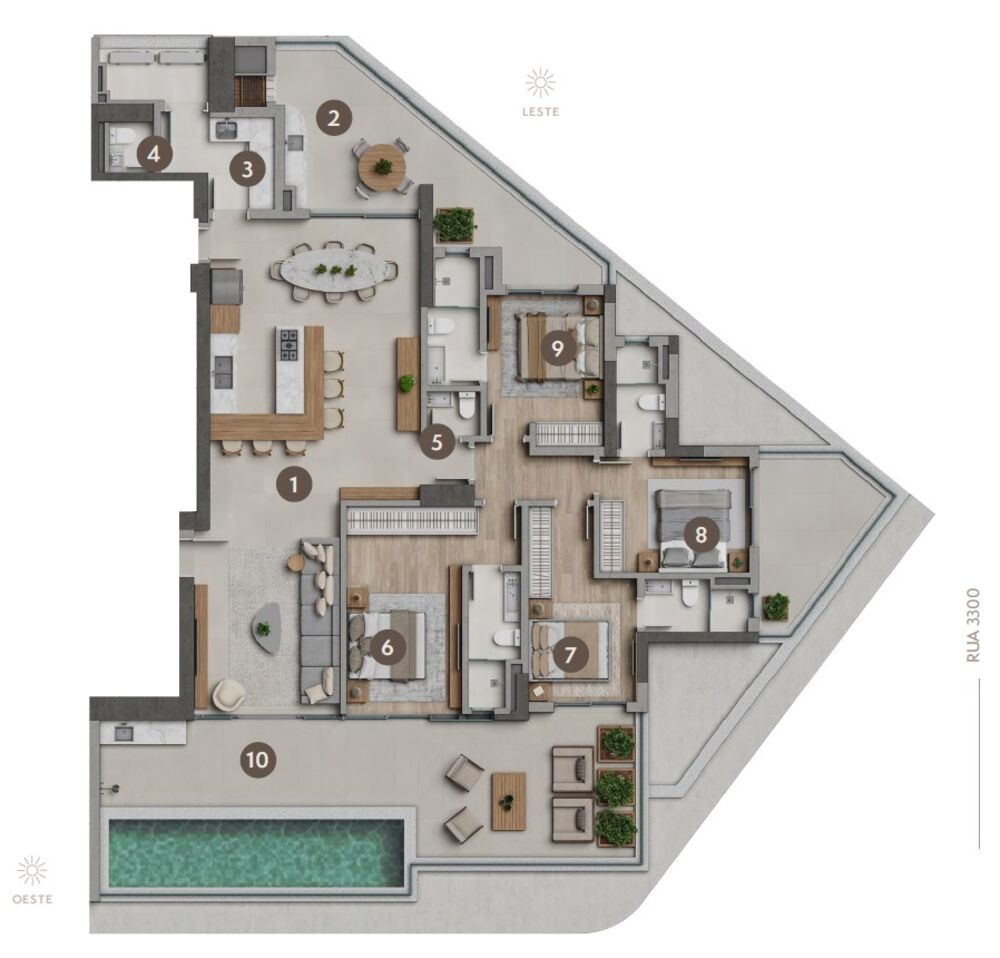 Apartamento, 4 quartos, 182 m² - Foto 7