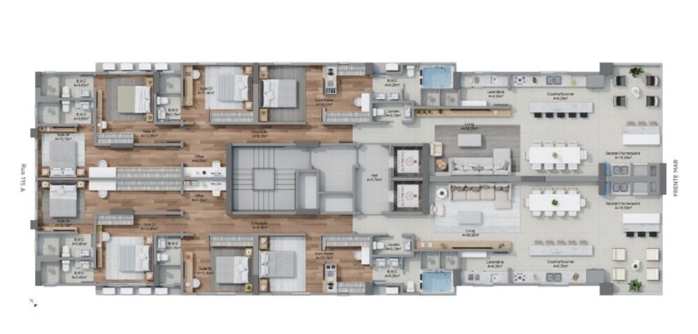 Apartamento, 4 quartos, 185 m² - Foto 5