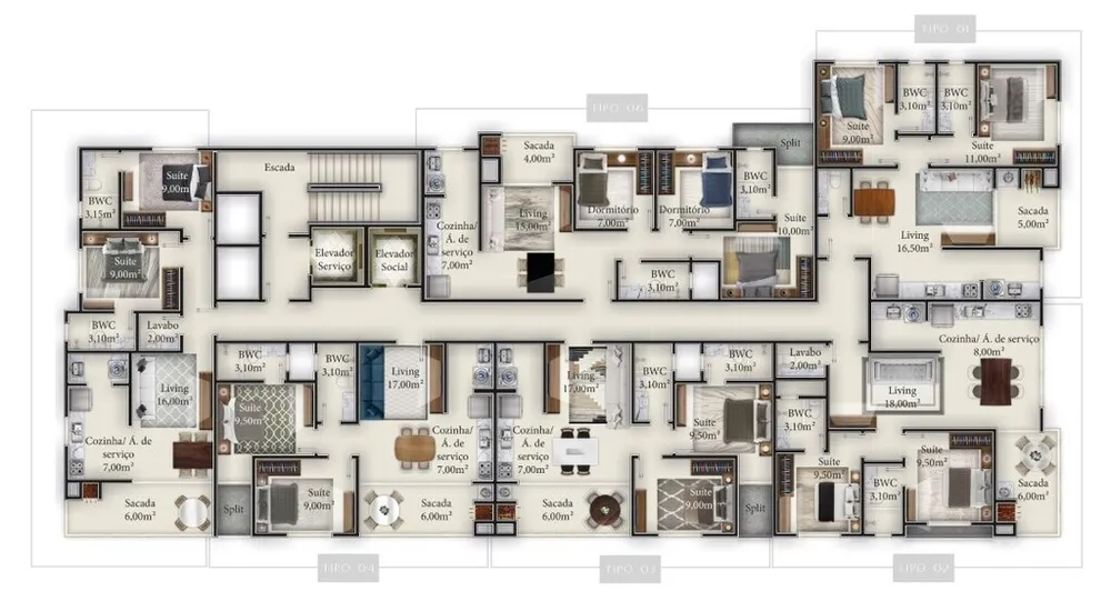 Apartamento, 2 quartos, 68 m² - Foto 20