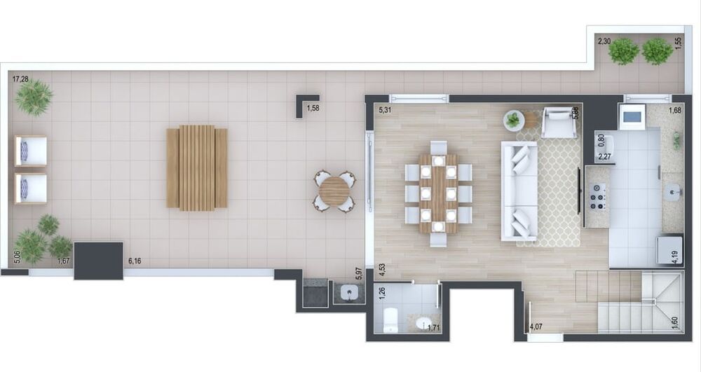 Apartamento, 2 quartos, 105 m² - Foto 6