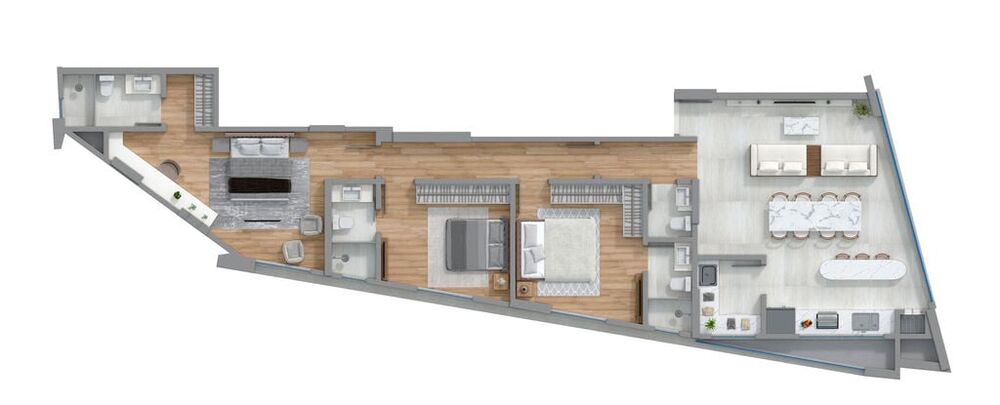 Apartamento, 3 quartos, 123 m² - Foto 3