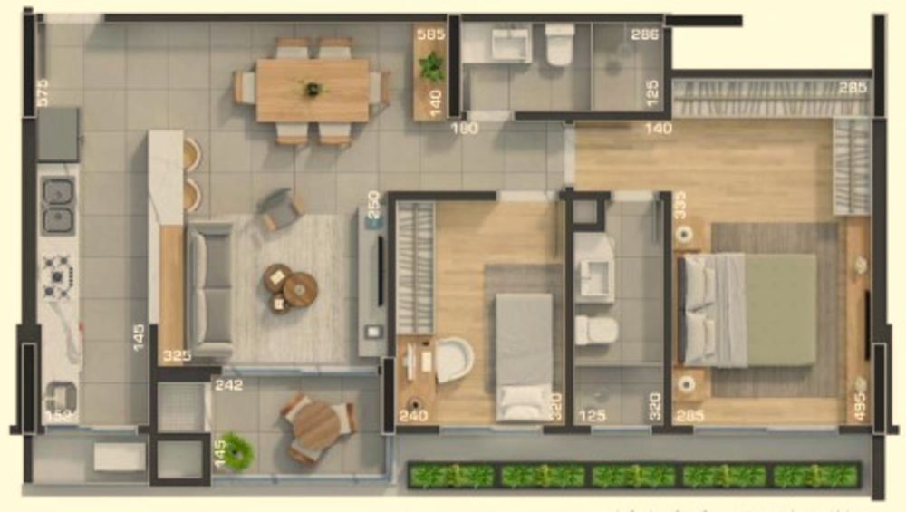 Apartamento, 3 quartos, 87 m² - Foto 3