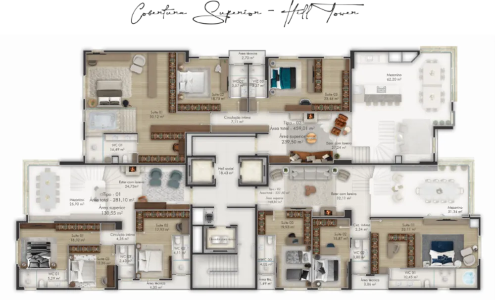 Apartamento, 4 quartos, 195 m² - Foto 13