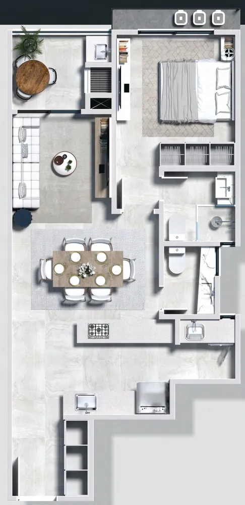 Apartamento, 2 quartos, 118 m² - Foto 9