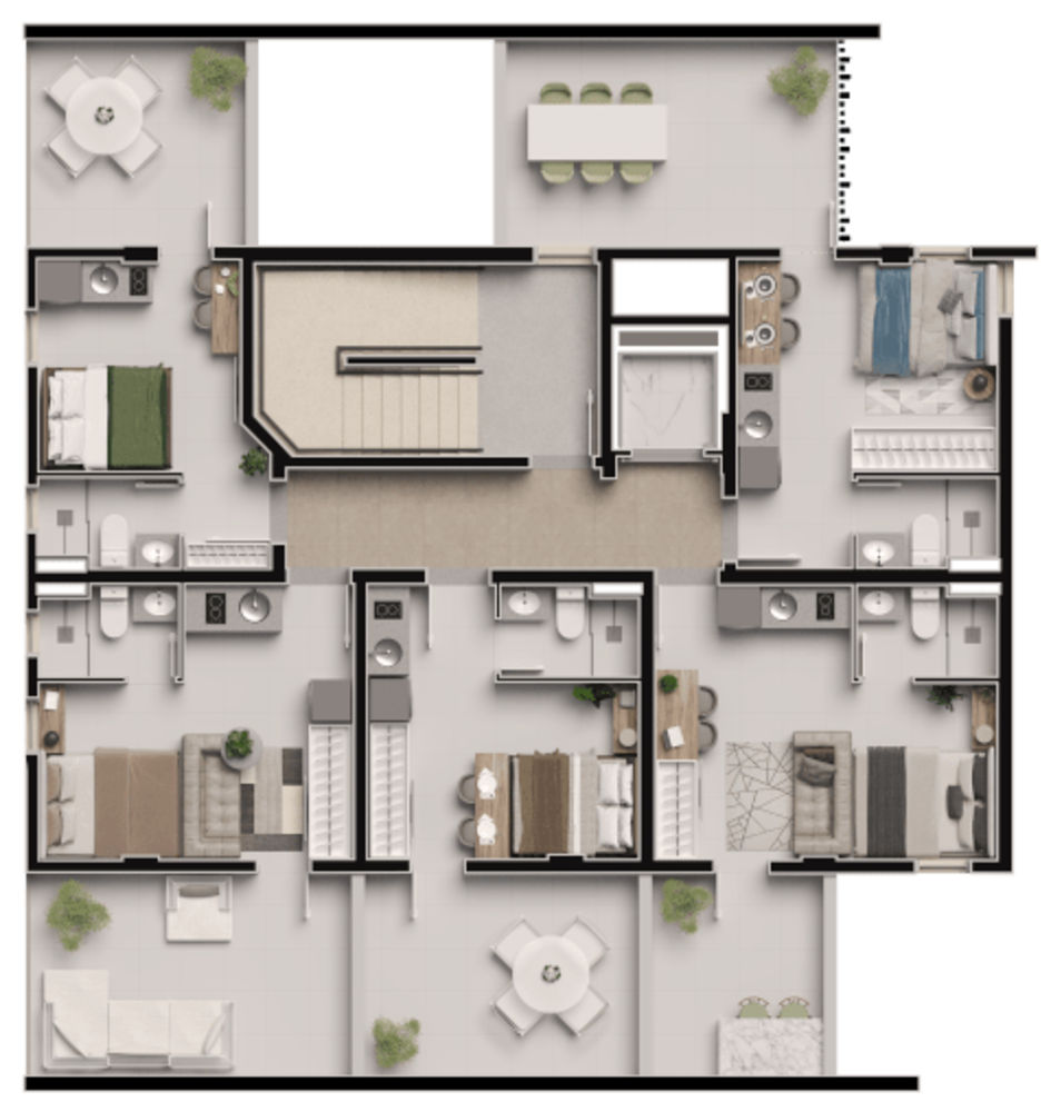 Apartamento à venda com 1 quarto, 20m² - Foto 9