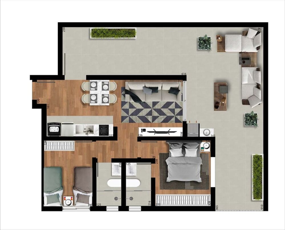 Apartamento, 3 quartos, 98 m² - Foto 11