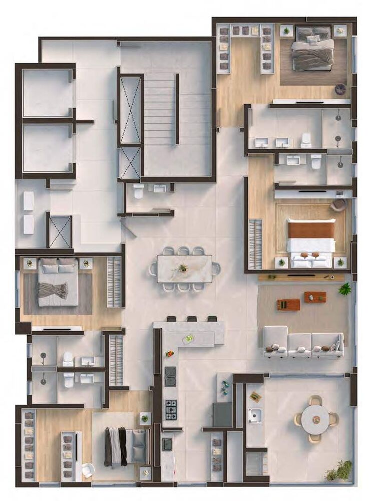 Apartamento, 4 quartos, 186 m² - Foto 5