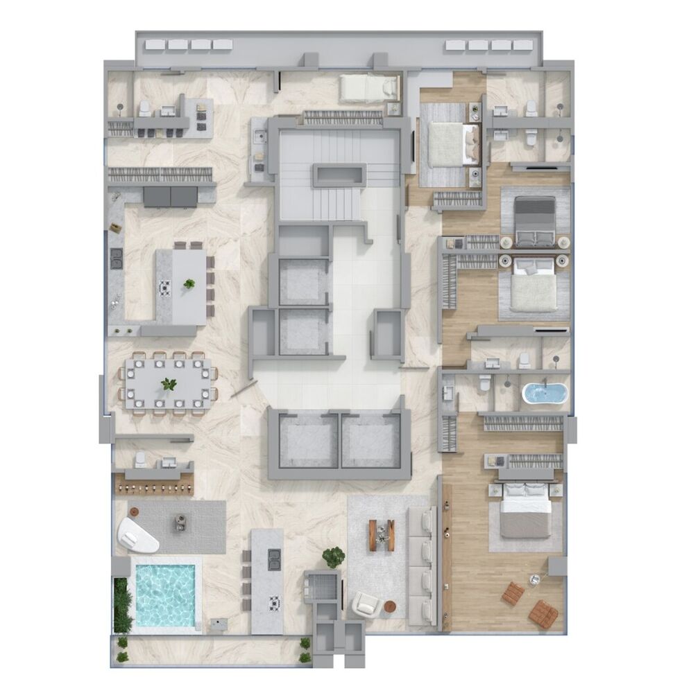Apartamento, 4 quartos, 342 m² - Foto 4