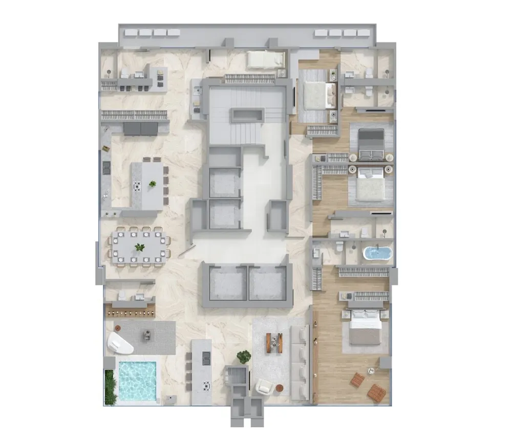 Apartamento, 4 quartos, 342 m² - Foto 16