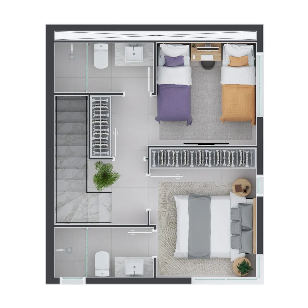 Apartamento, 2 quartos, 60 m² - Foto 11