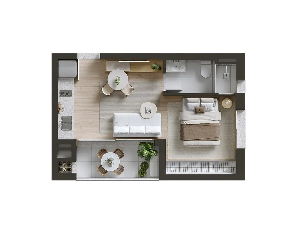 Apartamento, 1 quarto, 71 m² - Foto 10