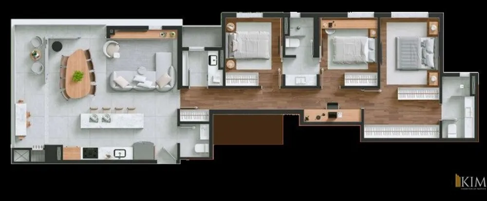 Apartamento, 3 quartos, 105 m² - Foto 7