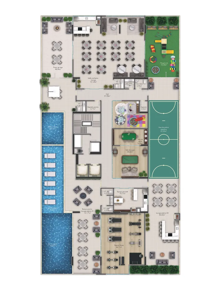 Apartamento, 2 quartos, 63 m² - Foto 19