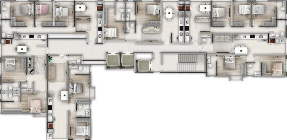 Apartamento, 2 quartos, 66 m² - Foto 1