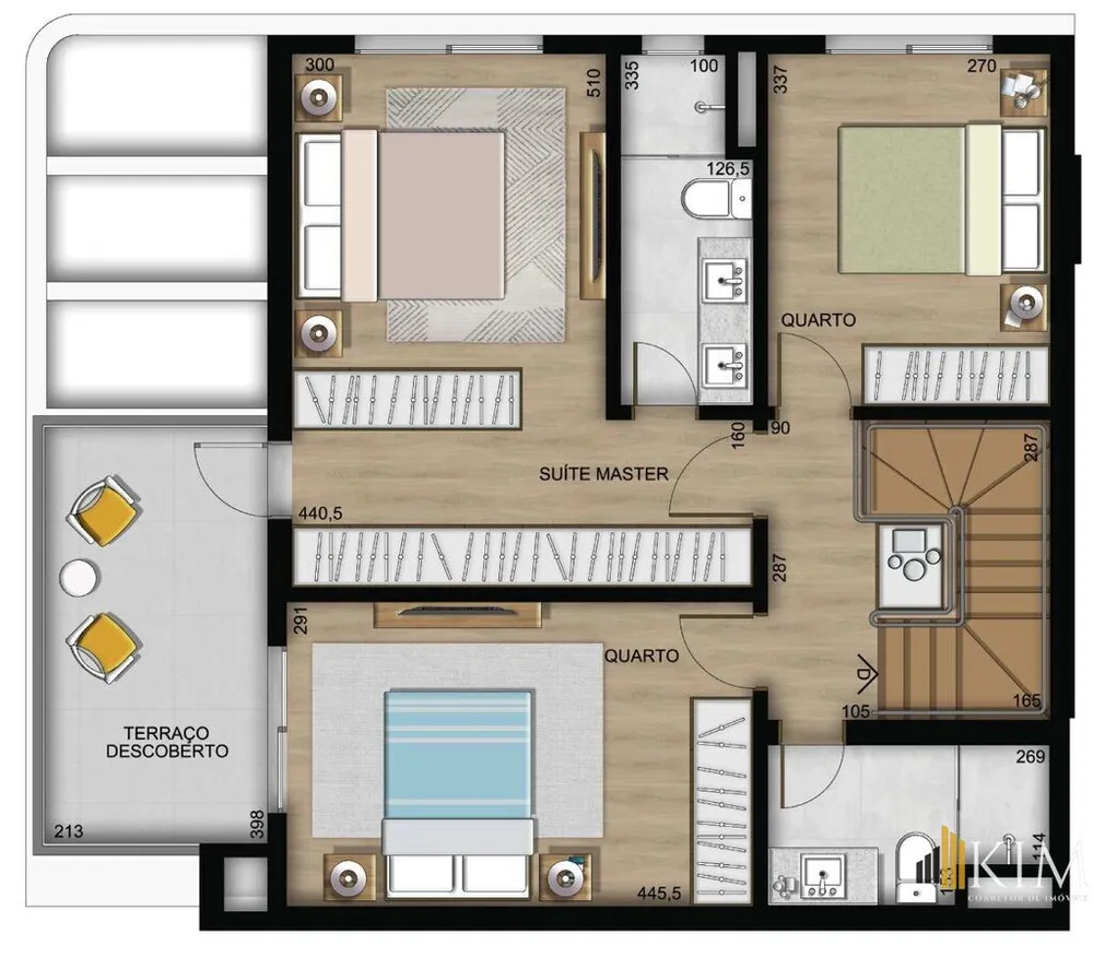Apartamento, 3 quartos, 114 m² - Foto 1