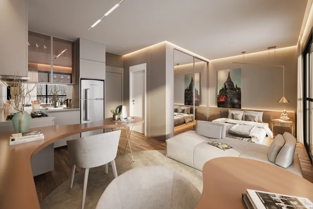 Apartamento, 1 quarto, 52 m² - Foto 1