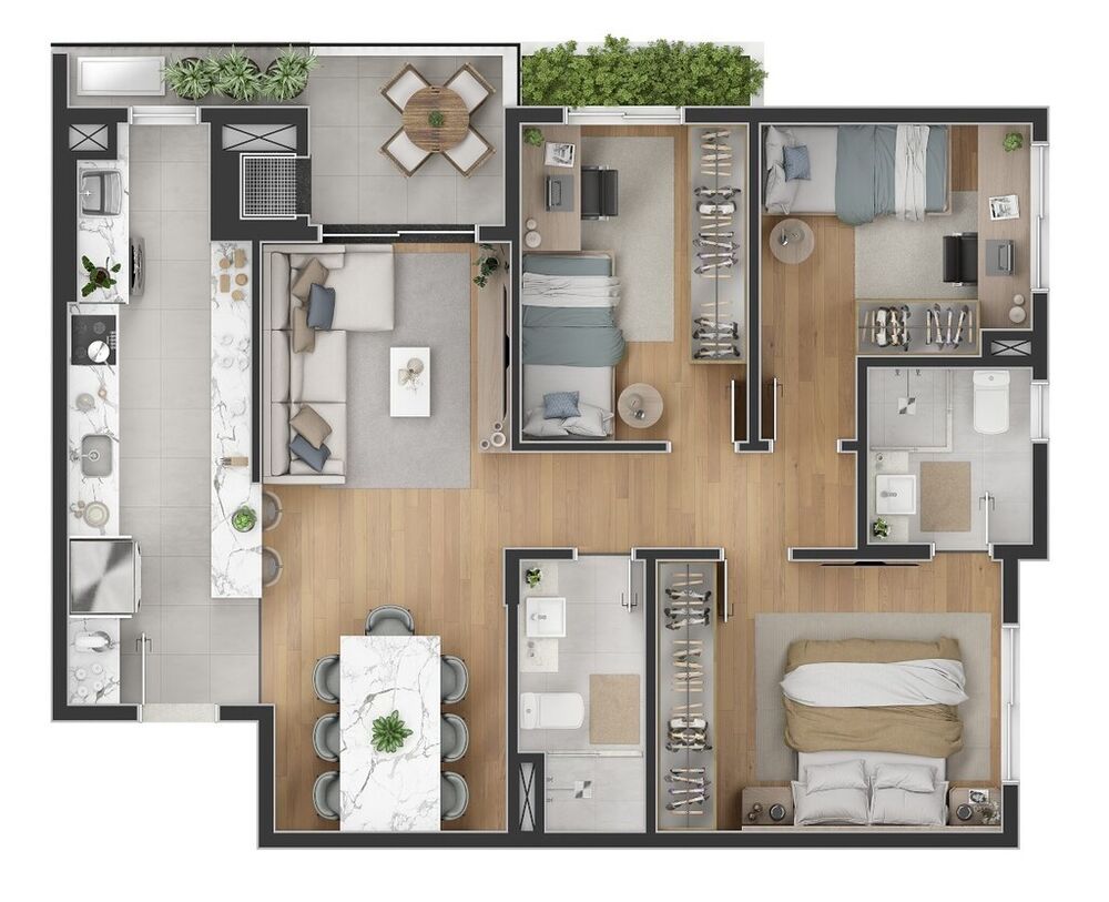 Apartamento à venda com 2 quartos, 70m² - Foto 6