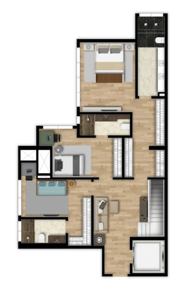 Apartamento, 4 quartos, 270 m² - Foto 3