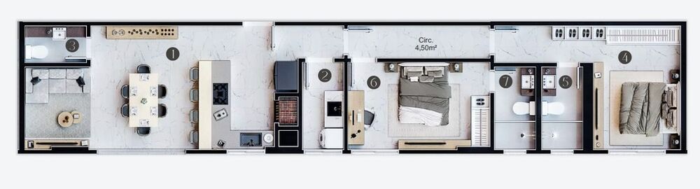 Apartamento, 3 quartos, 125 m² - Foto 7