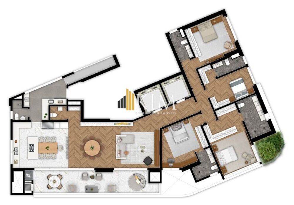 Apartamento, 3 quartos, 234 m² - Foto 9