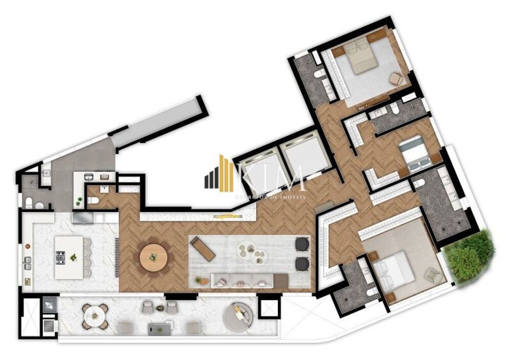Apartamento, 3 quartos, 234 m² - Foto 8