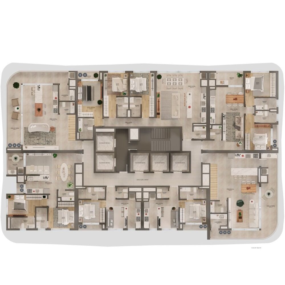 Apartamento, 2 quartos, 80 m² - Foto 10