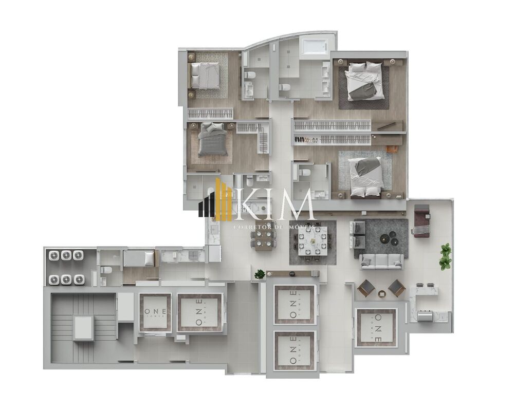 Apartamento, 4 quartos, 196 m² - Foto 6