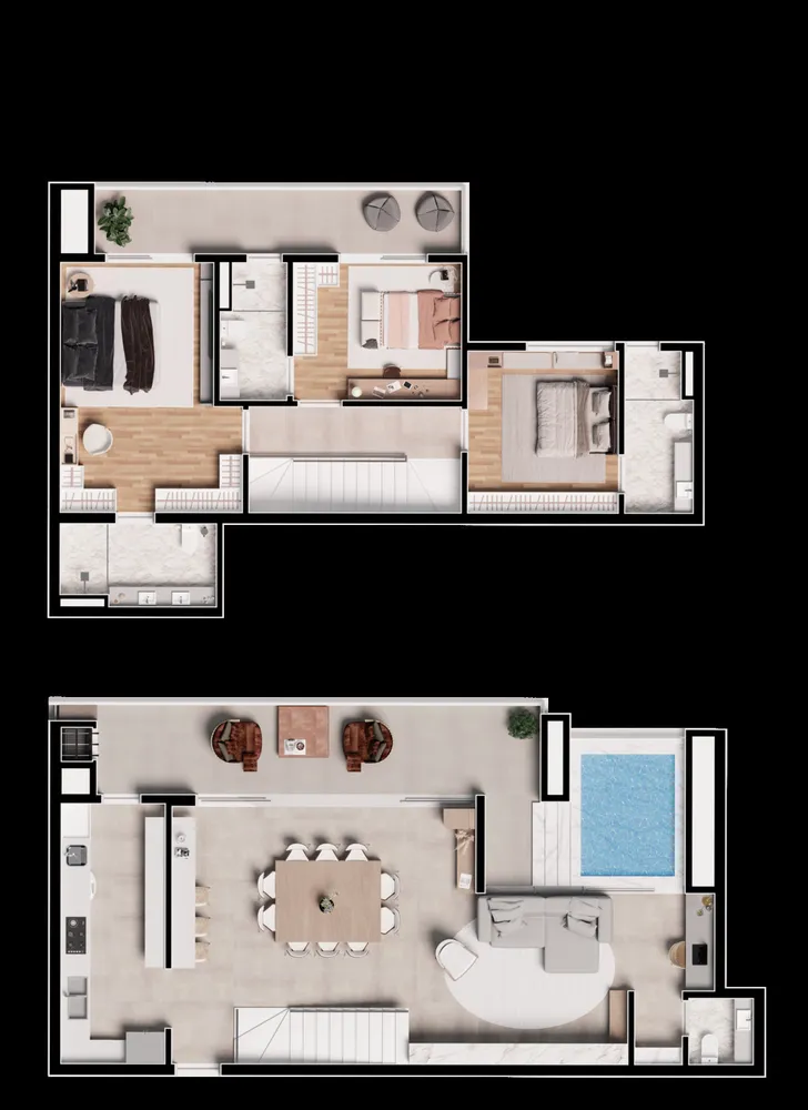Apartamento, 3 quartos, 114 m² - Foto 1