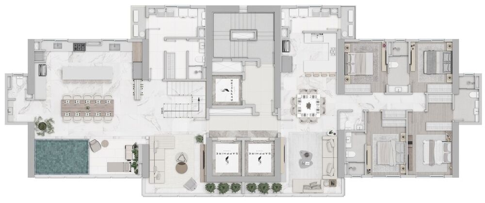 Apartamento, 4 quartos, 207 m² - Foto 6