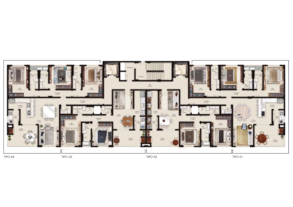 Apartamento, 2 quartos, 84 m² - Foto 3