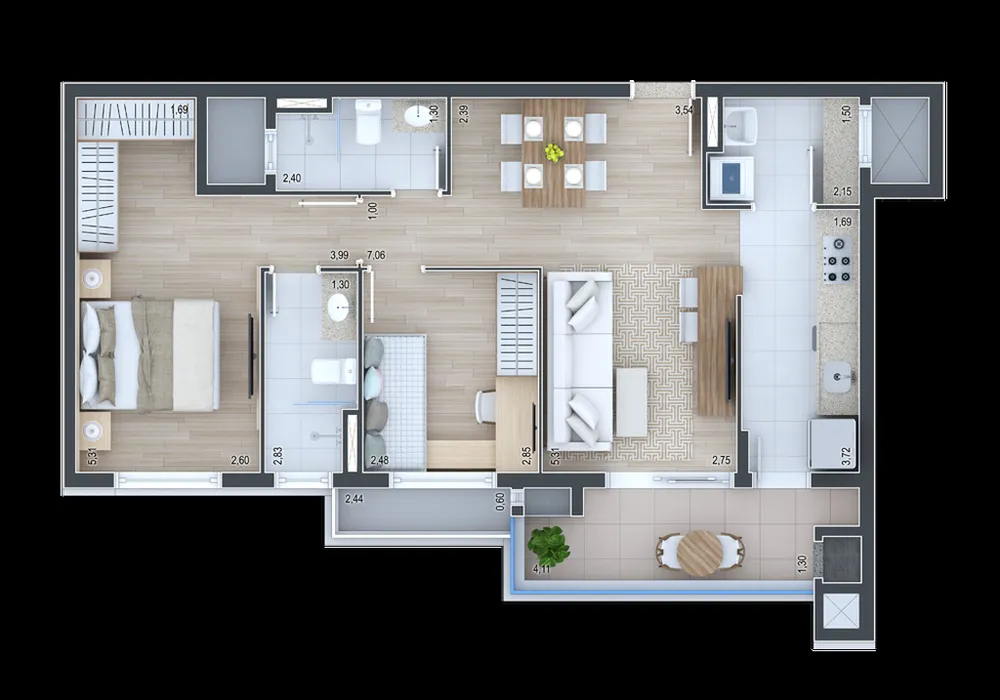 Apartamento, 3 quartos, 148 m² - Foto 5