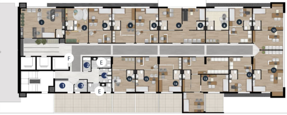 Sala-Conjunto, 34 m² - Foto 6