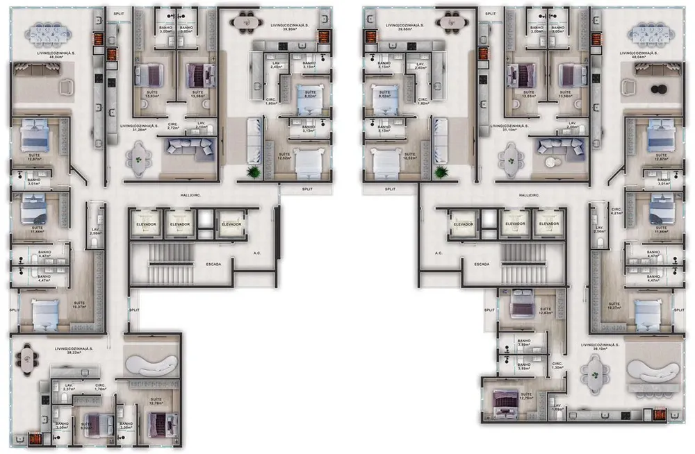 Apartamento, 2 quartos, 85 m² - Foto 8