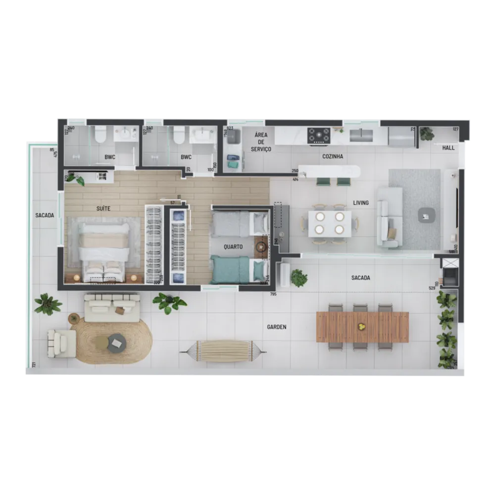 Apartamento, 2 quartos, 156 m² - Foto 11