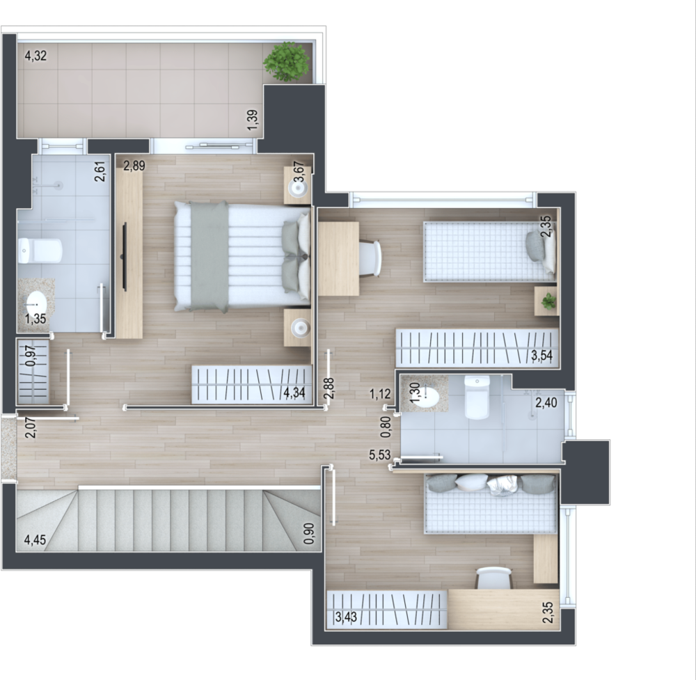 Apartamento, 3 quartos, 78 m² - Foto 6