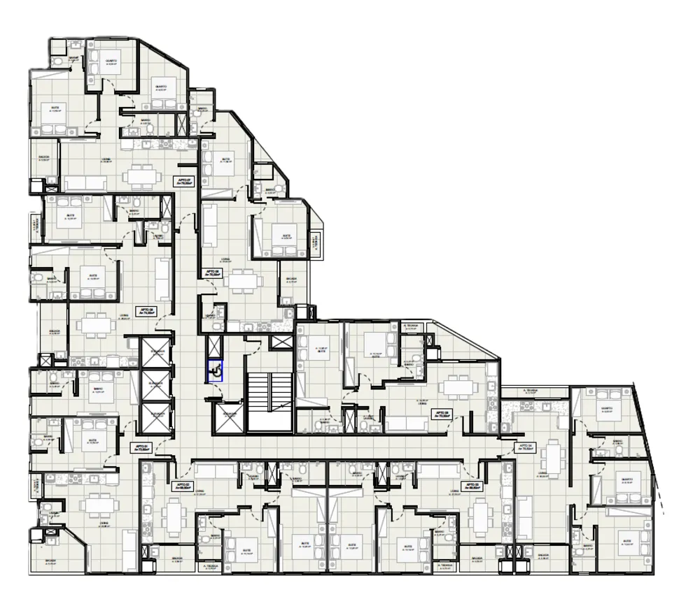 Apartamento, 2 quartos, 68 m² - Foto 33