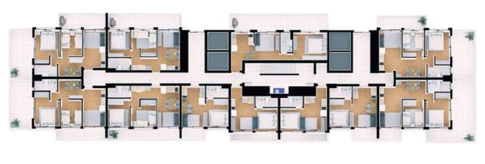 Apartamento à venda com 1 quarto, 62m² - Foto 5