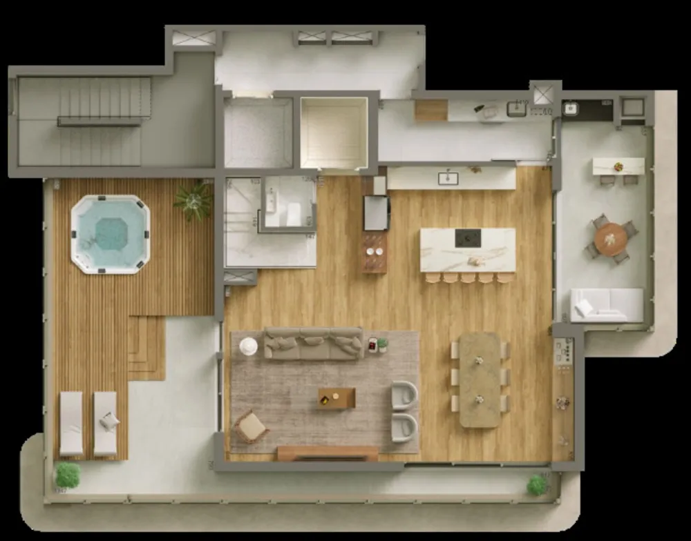 Apartamento, 3 quartos, 136 m² - Foto 7