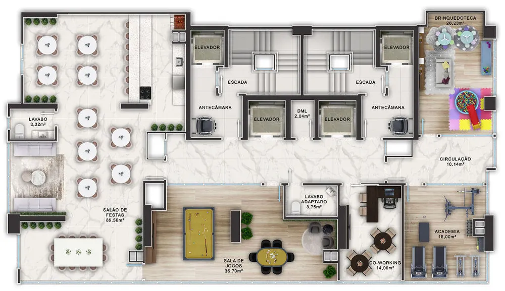 Apartamento, 2 quartos, 69 m² - Foto 14