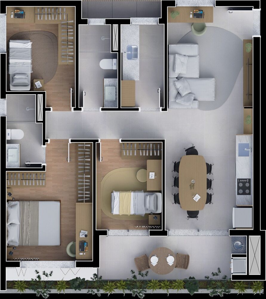 Apartamento, 3 quartos, 90 m² - Foto 7