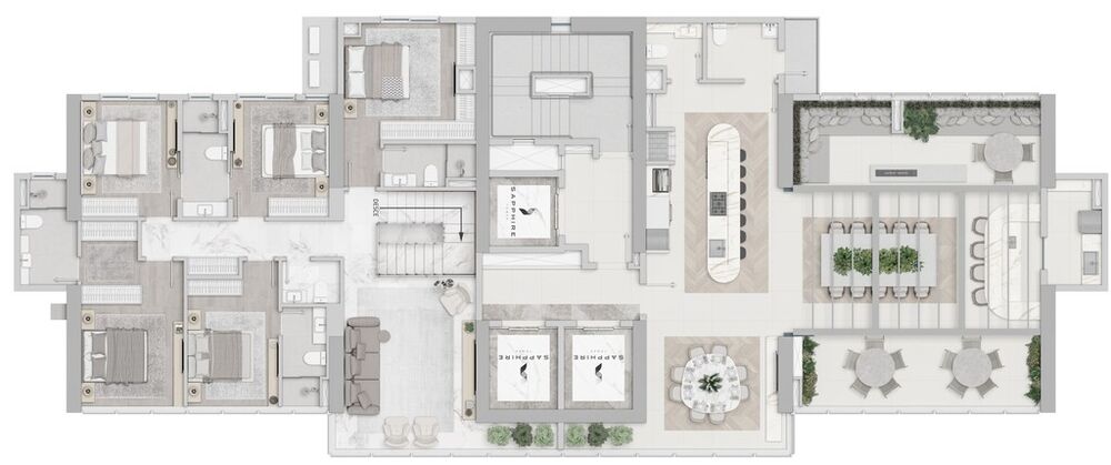 Apartamento, 5 quartos, 298 m² - Foto 7
