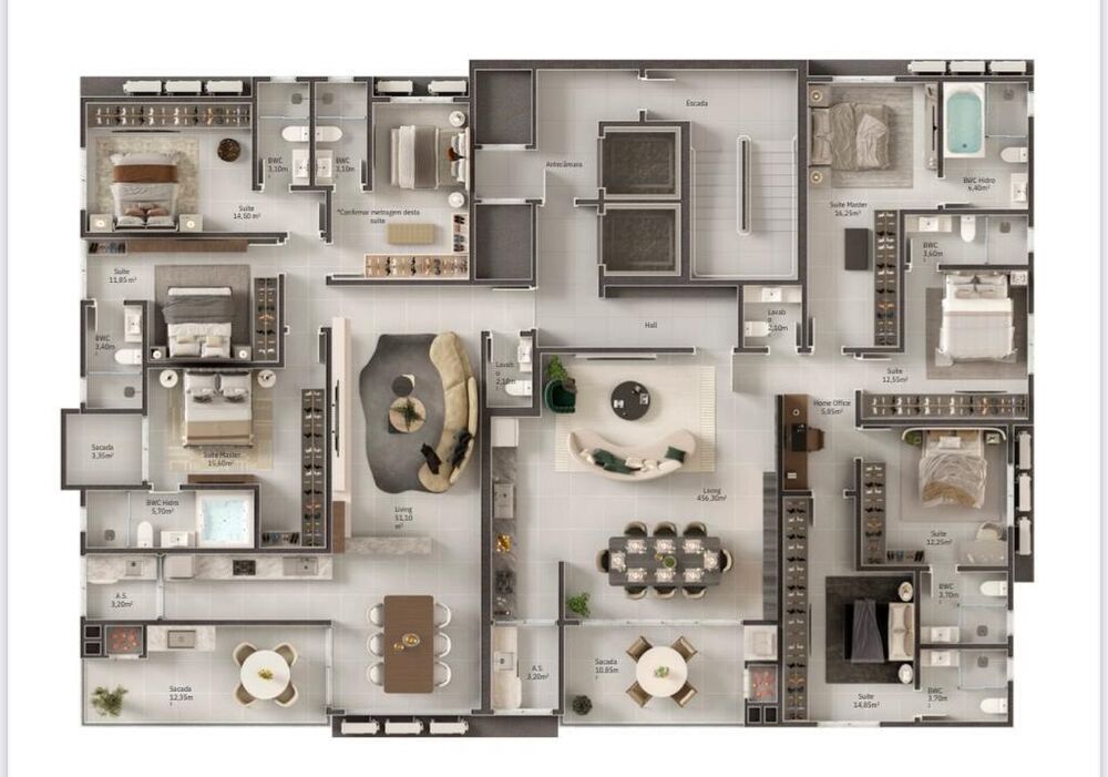 Apartamento, 4 quartos, 154 m² - Foto 17